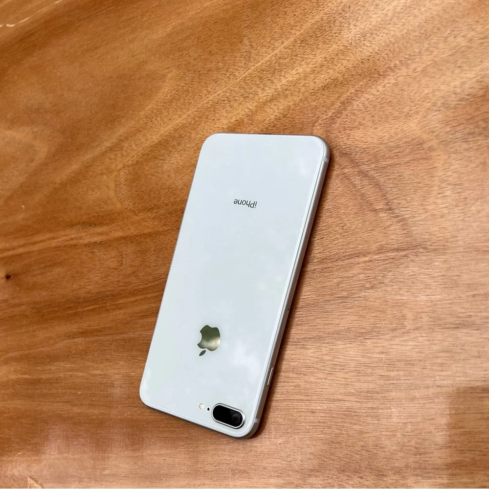 Apple iPhone 8 Plus Silver Back Frame Housing With Battery + Small Parts